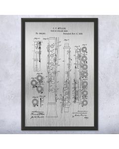 Oboe English Horn Framed Print
