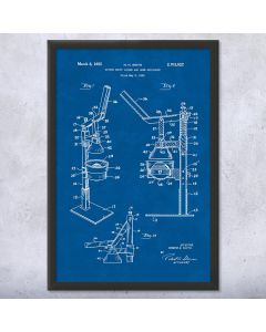 Juicer Patent Framed Print