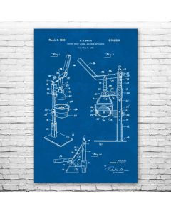 Juicer Patent Print Poster