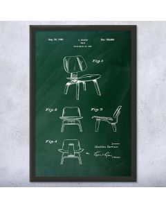 Chair Framed Patent Print