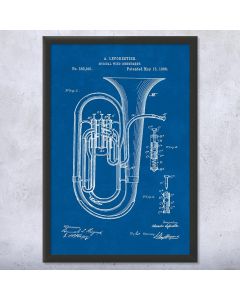 Concert Tuba Framed Print