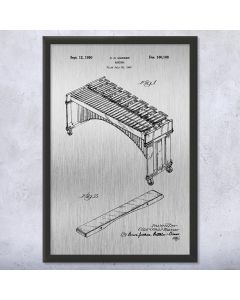 Marimba Keyboard Framed Print