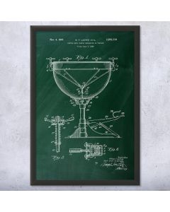 Timpani Kettle Drum Framed Patent Print