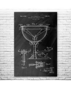 Timpani Kettle Drum Poster Patent Print