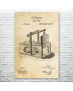 Animal Trap Patent Print Poster