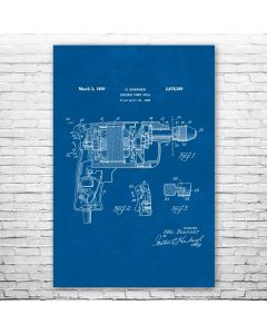 Electric Power Drill Poster Print