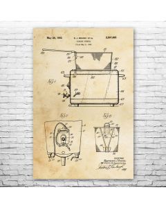 Fryer Patent Print Poster