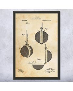 Tea Ball Patent Print