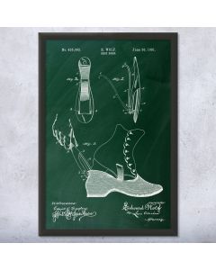 Shoe Horn Patent Framed Print