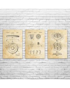 Disc Golf Posters Set of 3
