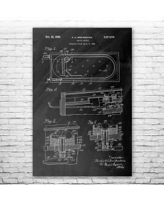 Pinball Tilt Mechanism Poster Patent Print