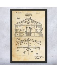 Dymaxion House Buckminster Fuller Framed Print