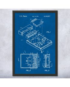 Atari Video Game Cartridge Patent Framed Print