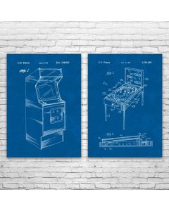 Arcade Patent Prints Set of 2