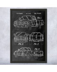 Dodge RAM Pickup Truck Framed Print