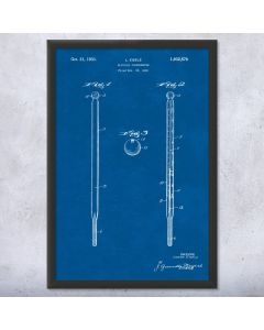 Medical Thermometer Patent Framed Print