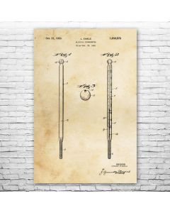 Medical Thermometer Poster Print