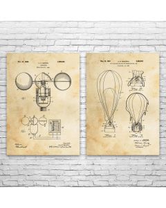 Meteorology Patent Prints Set of 2