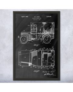 Willys Jeep Framed Print