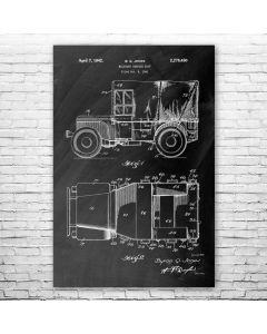 Willys Army Truck Poster Patent Print