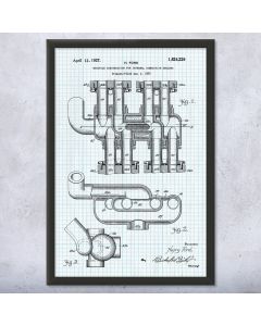 Intake Manifold Patent Print