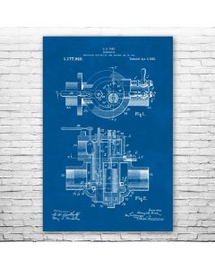 Henry Ford Carburetor Poster Print