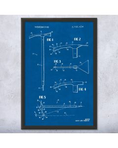 Ice Axe Patent Framed Print