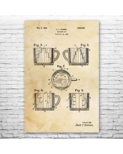 Measuring Cup Patent Print Poster