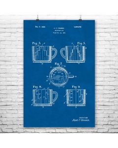 Measuring Cup Poster Print Wall Art Gift