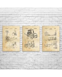 Warehouse Posters Set of 3