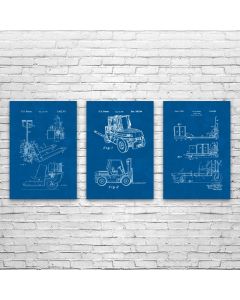 Warehouse Posters Set of 3