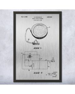 Pacemaker Framed Patent Print