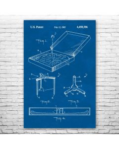 Pizza Box Poster Patent Print