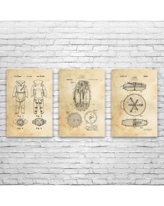 EOD Military Patent Posters Set of 3