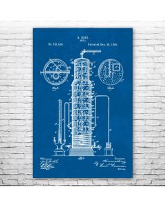 Distillery Still Poster Patent Print