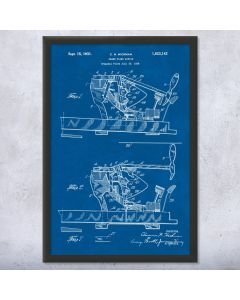 Piano Action Patent Framed Print