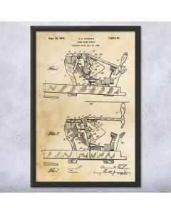 Piano Action Patent Print