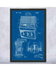 Rockola Automatic Juke Box Framed Print