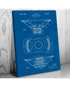 Electrodynamic Speaker Patent Canvas Print