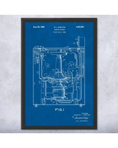 Washing Machine Patent Print