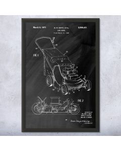 Lawn Mower Framed Print