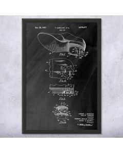Shoe Tap Framed Patent Print