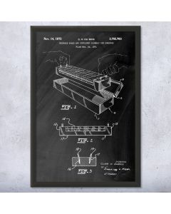 Dominoes Case Patent Print
