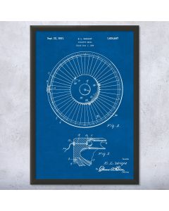 Roulette Wheel Patent Print