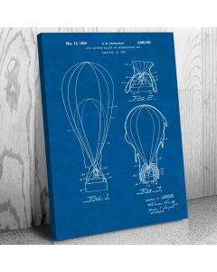 Weather Balloon Patent Canvas Print