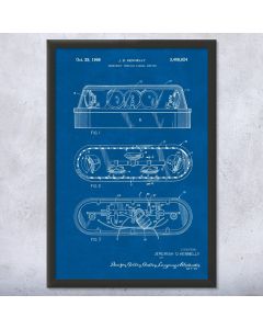 Emergency Vehicle Lights Framed Print