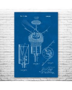 Pop Up Sprinkler Poster Patent Print