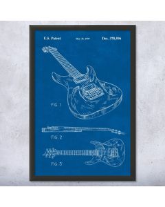 540RBB Guitar Framed Patent Print