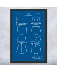 Chair Patent Framed Print