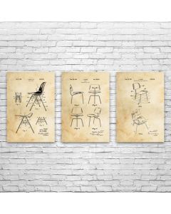 Chair Posters Set of 3